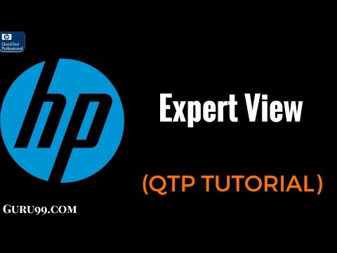 Expert View  - HP UFT/ QTP TutoriaL #24