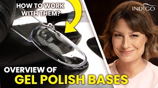 How to use GEL POLISH BASES for styling your nails? Step by step tutorial