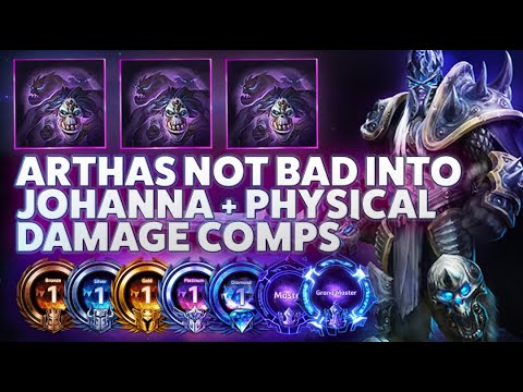 Arthas Ghouls - Arthas Not Bad Into Johanna + Physical Damage Comps! - Grandmaster Storm League