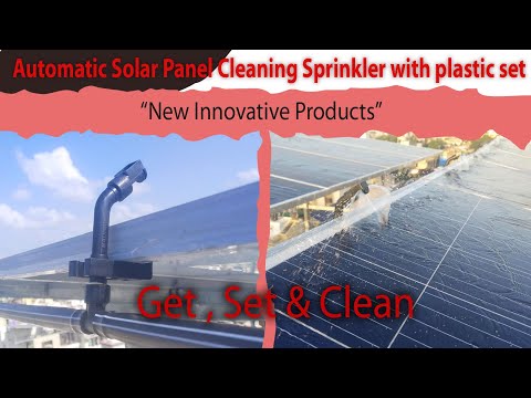 Solar Panel Cleaning System Kit