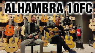 Video thumbnail for GUITARE ALHAMBRA 10FC by CRISTO MASCARO