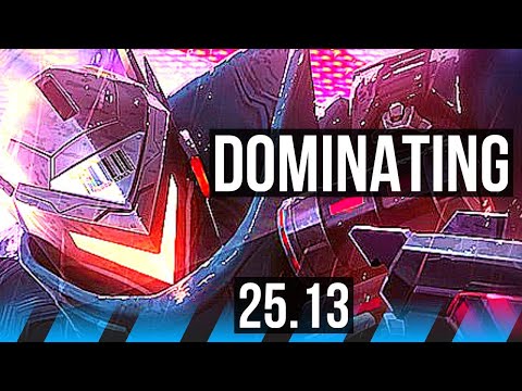 LUCIAN vs SYNDRA (MID) | Dominating | EUW Master | 25.13
