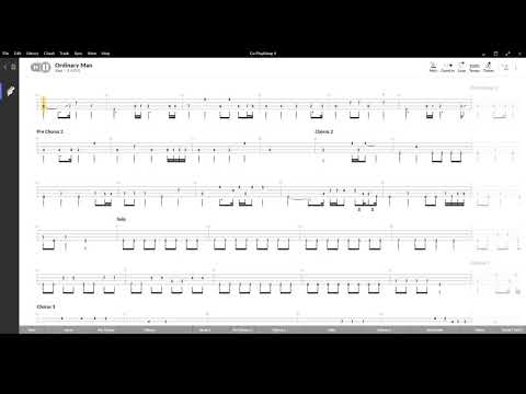 Ordinary Man ( Ozzy Osbourne ) ,Tablatura e base Senza Basso-Backing bass track-NO BASS