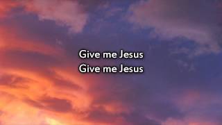 Jeremy Camp - Give me Jesus - Instrumental with lyrics