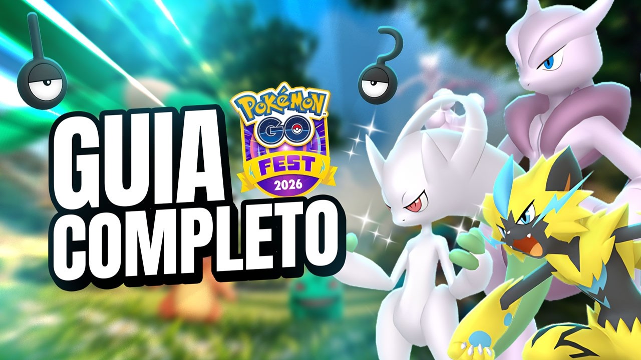GUIA COMPLETO do POKÉMON GO Fest Global 2026! Mega Mewtwo, Zeraora, PASSES GRÁTIS e MUITO MAIS! 🔥