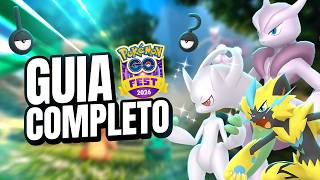 GUIA COMPLETO do POKÉMON GO Fest Global 2026! Mega Mewtwo, Zeraora, PASSES GRÁTIS e MUITO MAIS! 🔥