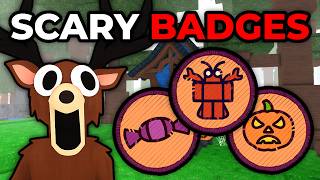 Can I SPEEDRUN The New HALLOWEEN BADGES In 99 Nights In The Forest?!