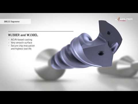 【瓦爾特WALTER】DB131-DB133 SUPREME SOLID CARBIDE MICRO DRILL