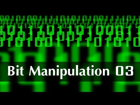 Bit Manipulation 01 Introduction