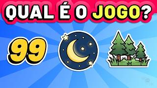 🎮 ADIVINHE O JOGO PELOS EMOJIS ✅ apenas 1% acertam tudo 🤯
