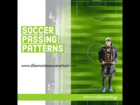 Coordinated Soccer Passing Pattern Warm Up