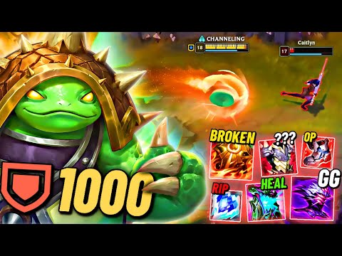 1000 ARMOR RAMMUS is Simply UNKILLABLE...