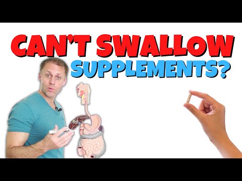What if I Can’t Swallow Supplements