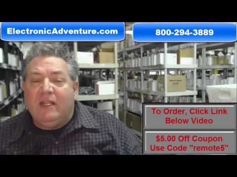 Original Hitachi CLU-692GR Remote Control - $5 Off Coupon Code! - ElectronicAdventure.com