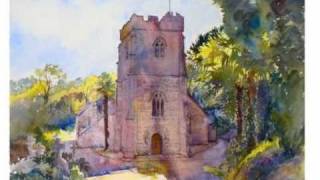 preview picture of video 'St Just in Roseland Church - Yvonne Fuller Art Show for Restoration Fund'