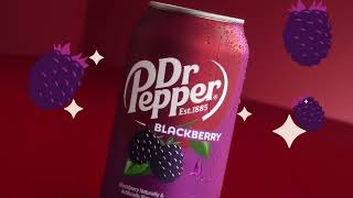 Dr Pepper Blackberry: "It's New, It's Bold"