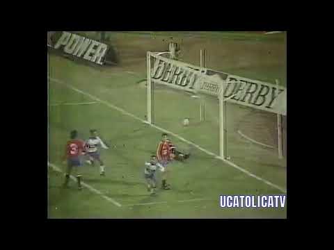 U Católica vs U Española Copa Chile 1990