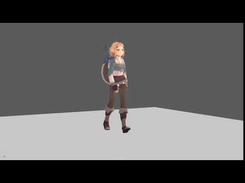 Zelda Rig - Walk Cycle
