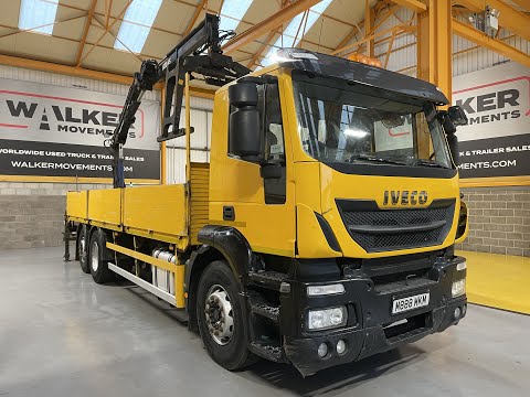 New In Stocklist For Sale: IVECO STRALIS 26 TONNE, 6X2 BRICK GRAB – 2013 – M888 MKM