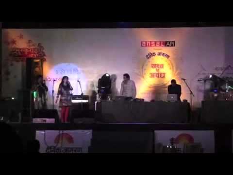Jashn e Awadh 2010 - Midival Punditz featuring Vidhi Sharma & Ajay Prassana performing "Kesariya"