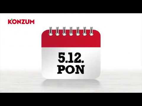 Konzum super akcija od 05.-07.12.2016.