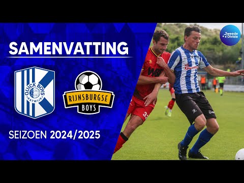 Samenvatting Quick Boys - Rijnsburgse Boys | Tweede Divisie