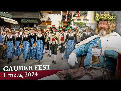 🍻 Großer Gauder Fest-Umzug 2024 – Österreichs größter Trachtenumzug