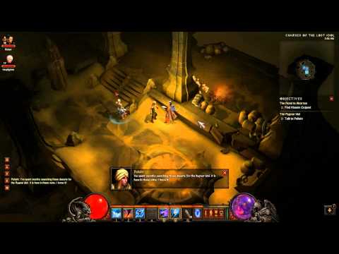 Diablo 3 gameplay walkthrough HD Dual Commentary - Part 14 - The Road to Alcarnus