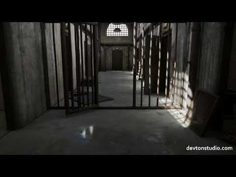 UE4 - DevTon Abandoned Prison [Marketplace]