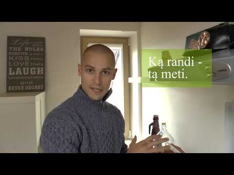 LITHUANIAN LESSON 136 - WHEN YOU WANT TO EAT NOW - Greitas maistas pas Ramūną