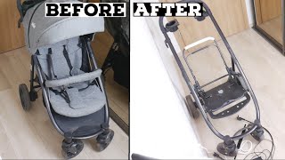 How To Disassemble & Wash Joie Pushchair Fabric Cover