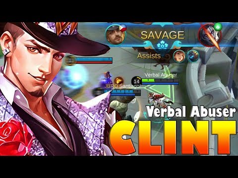 Savage with Zero Deaths! | Verbal Abuser | Top 4 Global Clint | Mobile Legends