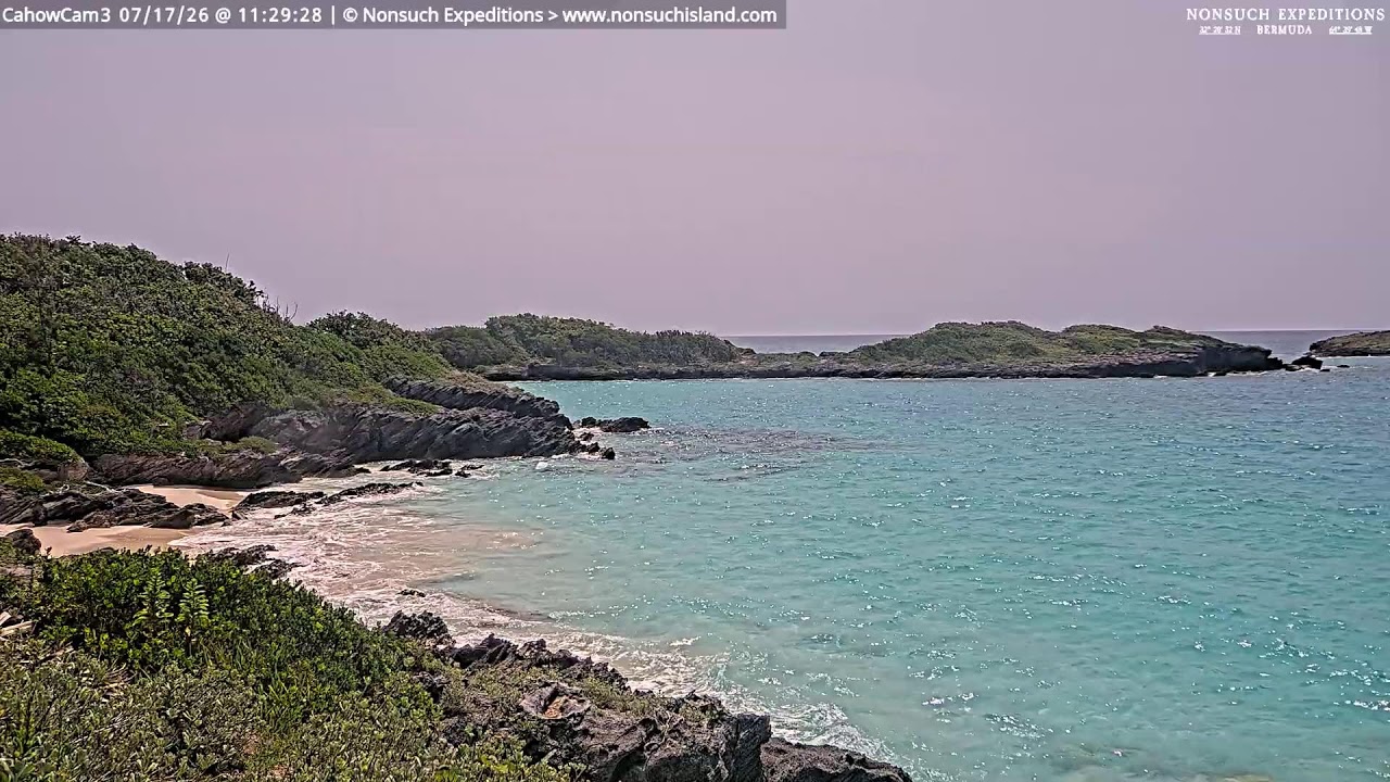 Live webcam view of Reserva Natural Nonsuch Island