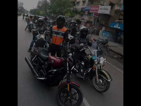 Harley Davisdon Breakfast Ride with Porsche Boxster 718