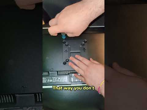 Is there still someone who doesn't know how to attach the GEEKOM A8 mini PC to a VESA mount?#minipc