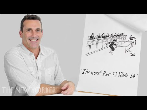 Jon Hamm Enters The New Yorker Cartoon Caption Contest | The New Yorker