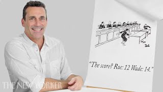 Jon Hamm Enters The New Yorker Cartoon Caption Contest | The New Yorker