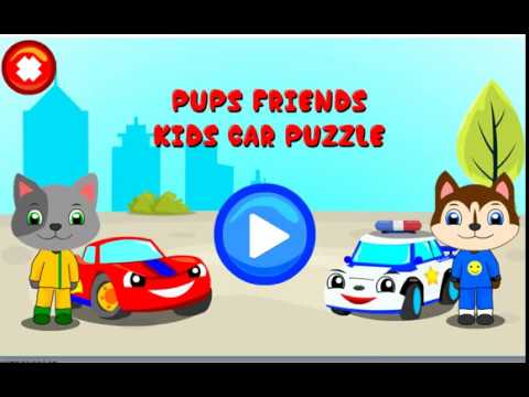 Paw Boom Kids  Car Puzzle Video