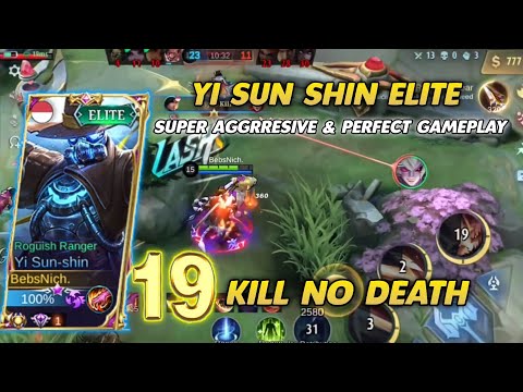 YI SUN SHIN SUPER AGGRESIVE AND PERFECT GAMEPLAY - YSS GAMEPLAY MOBILE LEGENDS