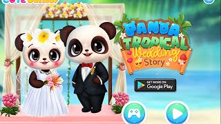 Panda Tropical Wedding Game Walkthrough Review #games #gameplay #gamewalkthrough #dressupgames