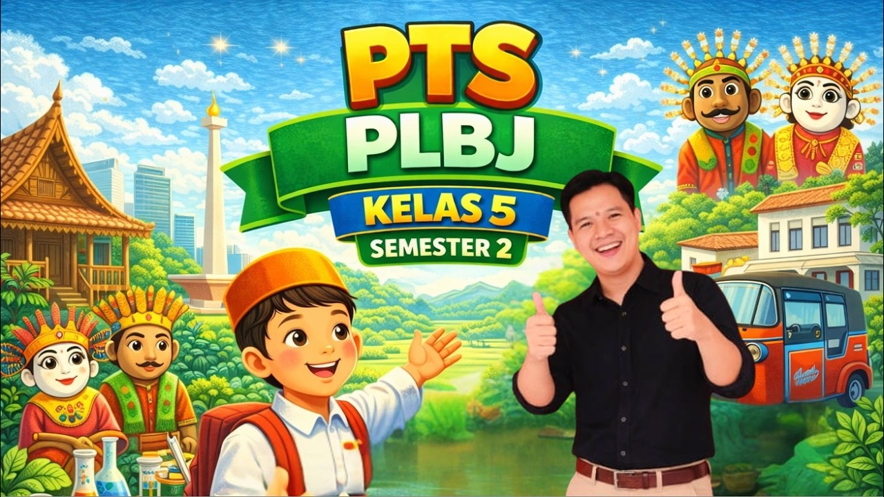 Class 5 PLBJ PTS Semester 2 Questions + Complete Discussion | Latest Practice & Answer Keys