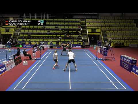 Match point - Scheiel / Volkmann vs Völker / Kuespert - XD, SF - Ukraine Open 2022