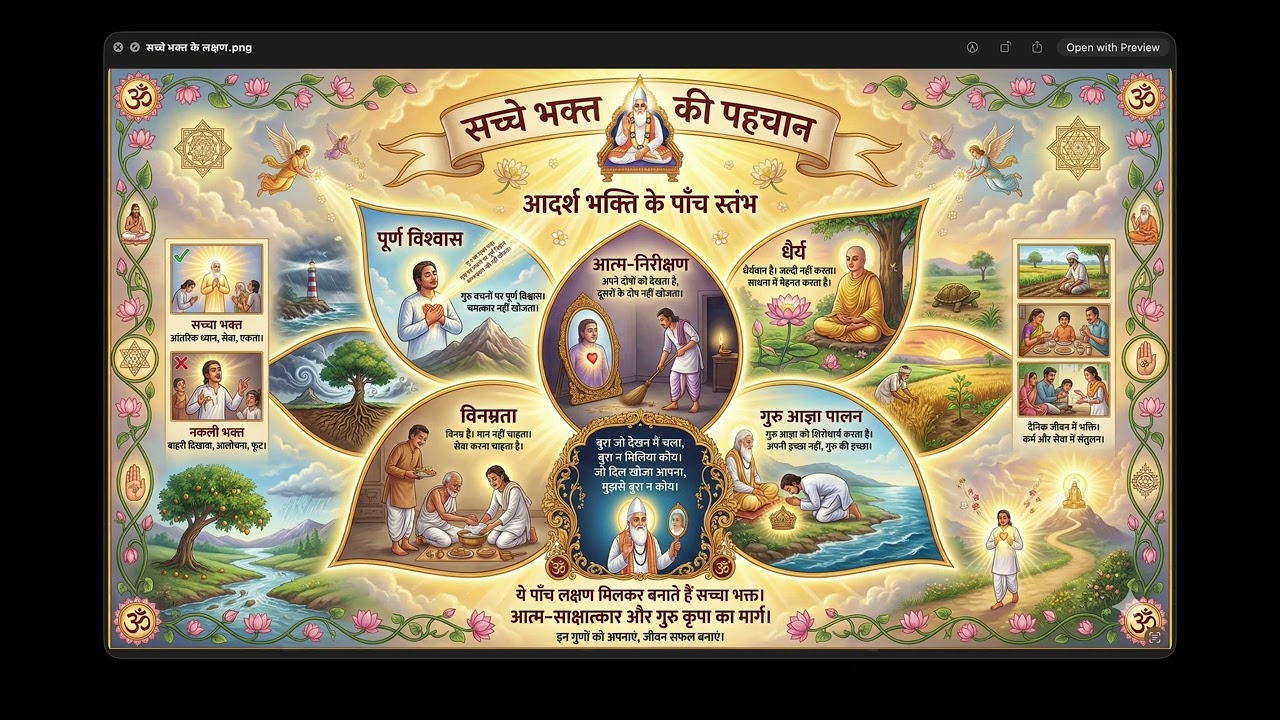 हम कैसे सच्चे भक्त बनें?