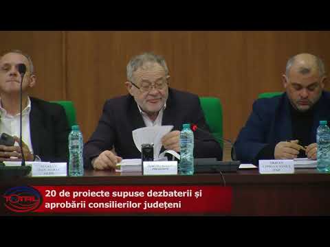 VIDEO//Prima sedinta a CJ Vaslui din anul 2023