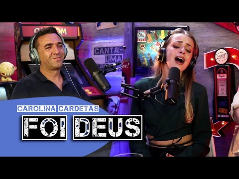 Interpretação brilhante de Carolina Cardetas do tema "Foi Deus"