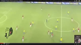 preview picture of video 'Full highlights ~ All goals ● Brazil vs Colombia 1-0 ● 07/09/2014'