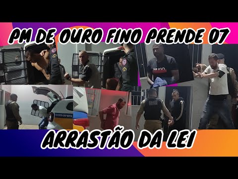PM DE OURO FINO FAZ @RR@STÃ0 E LEVA 7 NO FORNINHO