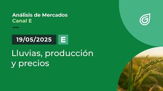 Lluvias, producción y precios | Entrevista Canal E