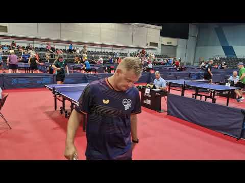 European Veterans table tennis Championships 2025, Novi Sad, Serbia, Roud of 128, VASILJEVS S. (LAT)