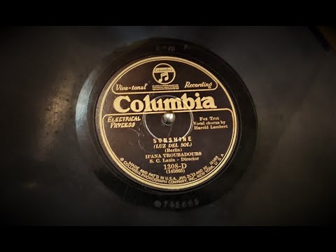 "Sunshine" ~ Ipana Troubadours - Sam Lanin 1928 (Victor Victrola 8-4 Phonograph)